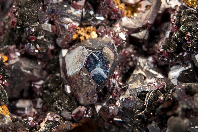 CUPRITE with DELAFOSSITE and COPPER